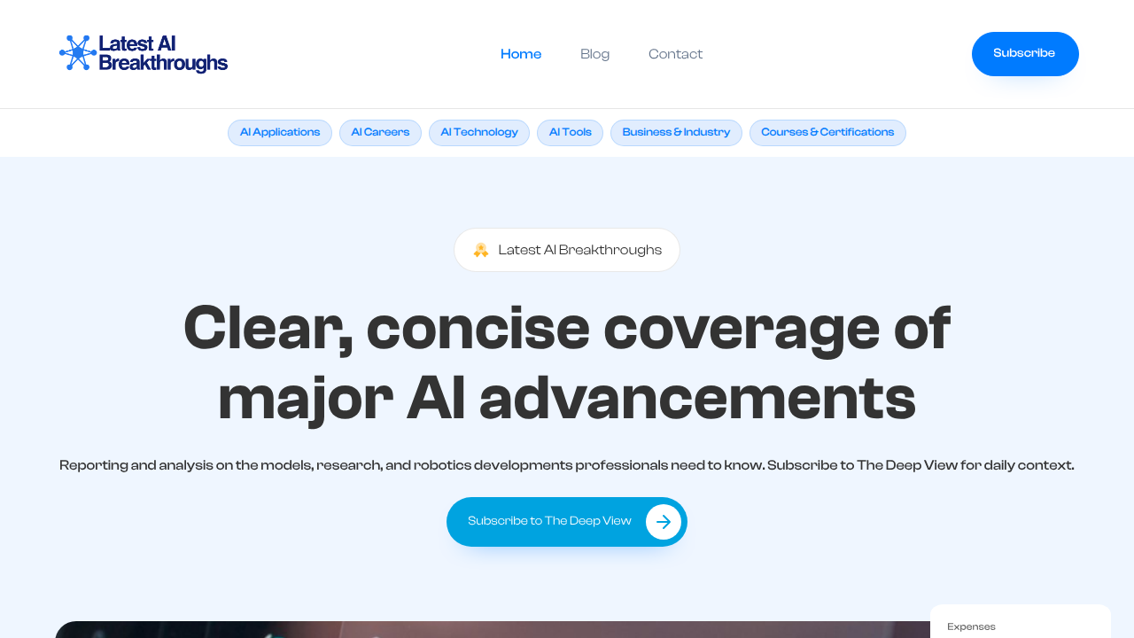 Explore the homepage of Latest AI Breakthroughs for more insights into how image AI functions and its business implications.