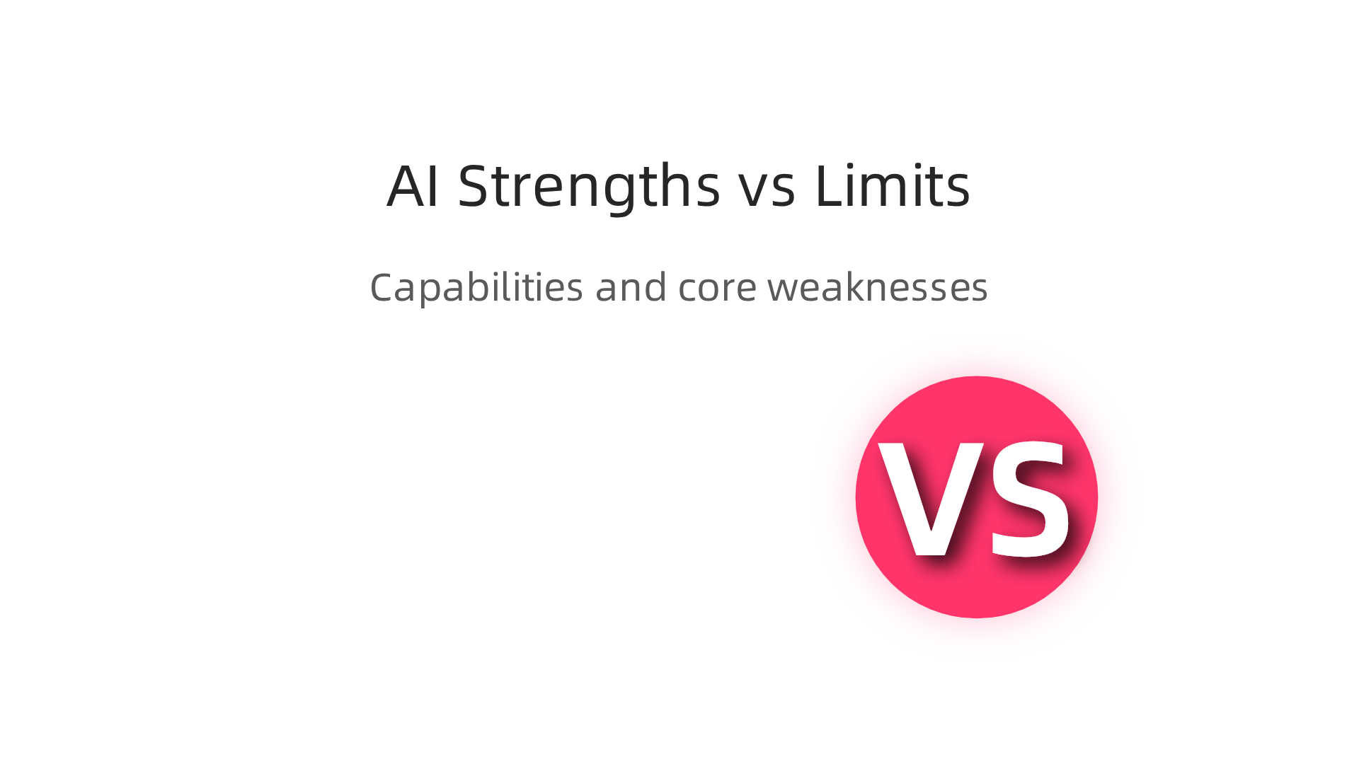 Key capabilities where modern narrow AI models demonstrate impressive performance and utility.