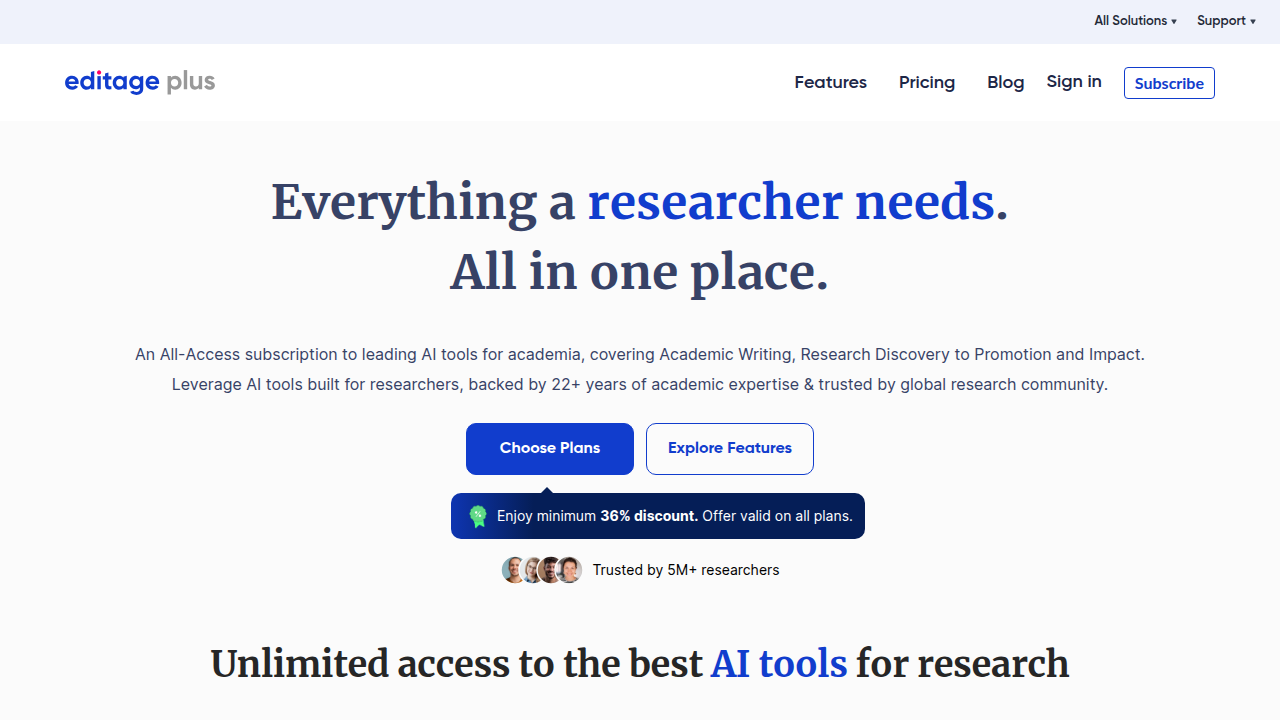 Find resources and tools for academic research on Researcher.Life, including top AI research assistants.