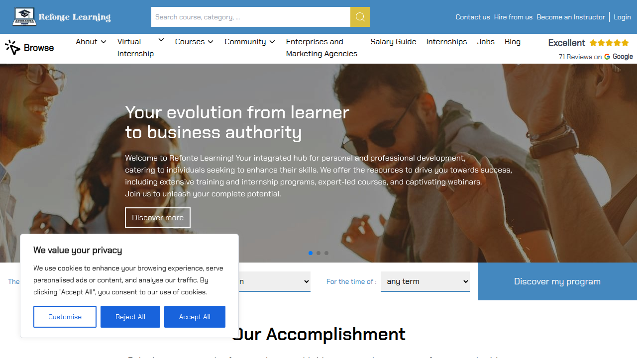 Explore platforms like Refonte Learning for insights into data science and AI trends, crucial for continuous skill development.