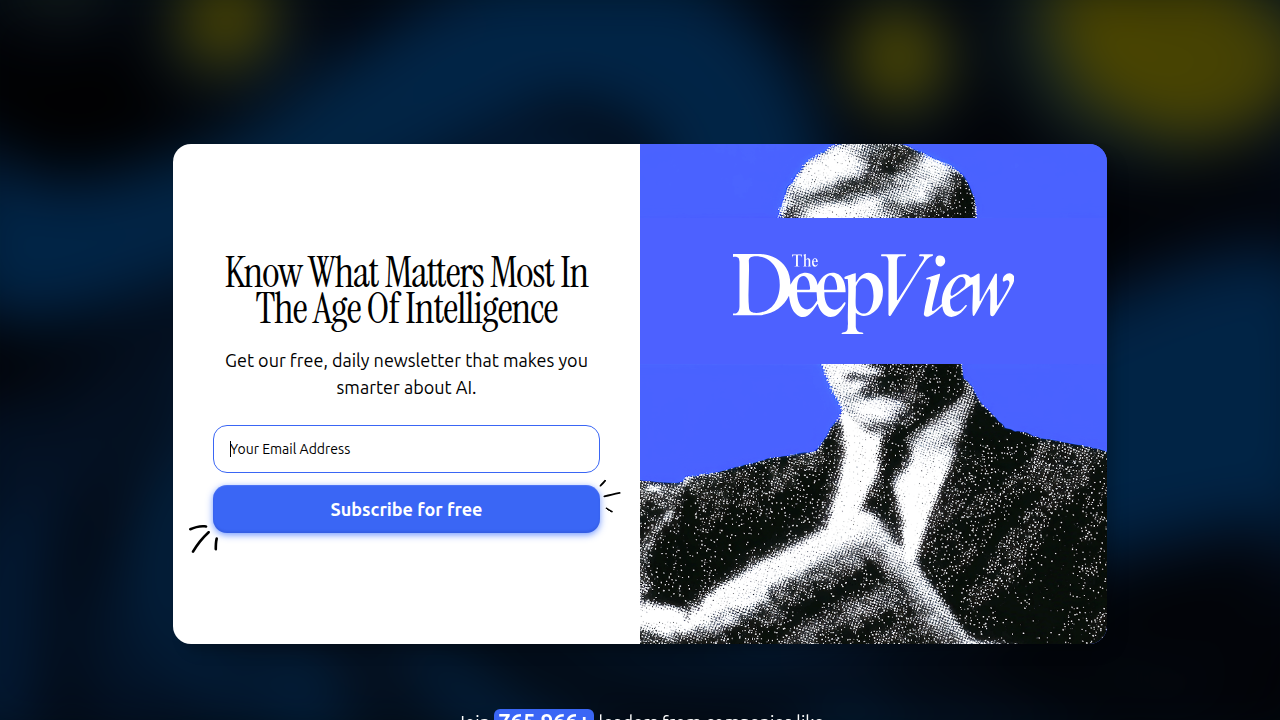 Subscribe to "The AI Newsletter Worth Reading" for clear and concise daily updates on artificial intelligence and technology.