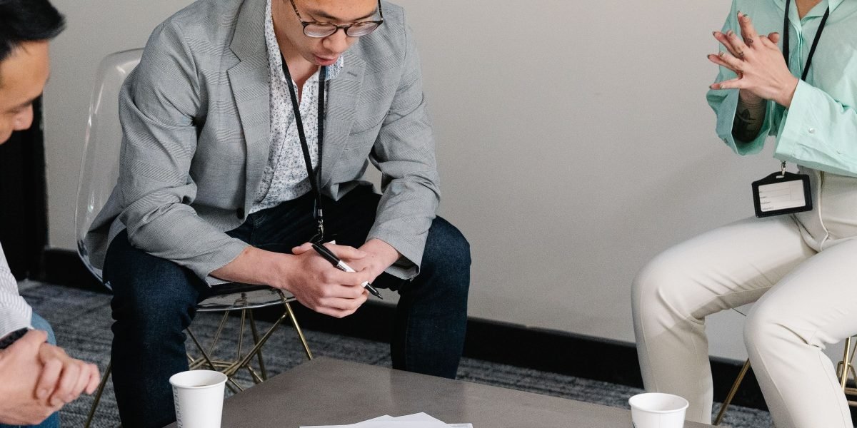 Professionals engage in discussion about the broad implications of AI on the future workforce.