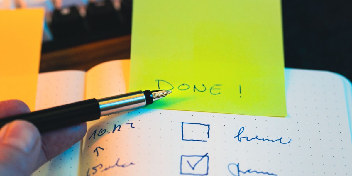 A professional meticulously reviewing a checklist, representing the practical steps to operationalize AI ethics.